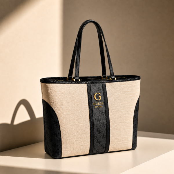 Guess Tote Bag-Black