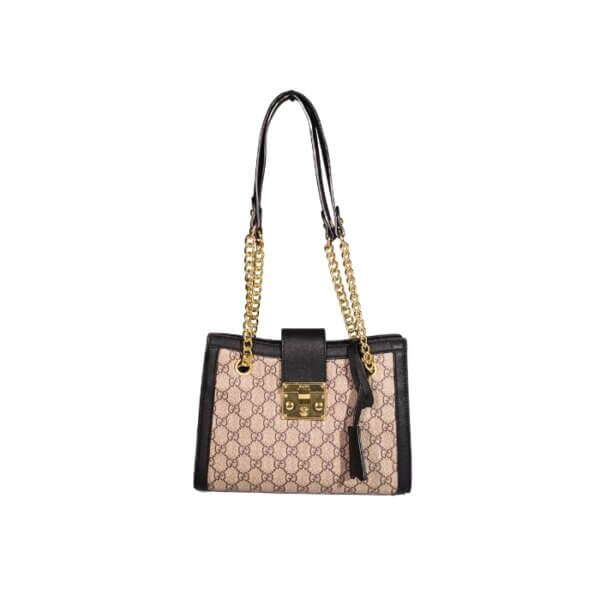 Elegant Chain Handle Designer Handbag